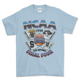 1998 NCAA Final Four San Antonio T-Shirt, graphic vintage sports tees for men Style001
