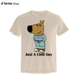 De Just A Chill Guy Football Shirt, Chill Guy Ugly Christmas Sweatshirt and Hoodie, Gameday Football Christmas Gifts
