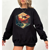 Dungeons and Dragons Sweatshirt, Funny Game Shirt, Vintage DnD Gaming Shirt, Sweatshirt For DnD Fans, Board Games Gifts, Dungeons Sweater