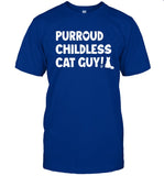 Cole & Marmalade Shirt Purrpoud Childless Cat Guy