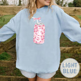 Coquette Coke Sweatshirt, Coke Bow Crewneck, Coke Flower Shirt, Coke Pink Bow Sweathsirt, Diet Coke Lover Sweater, Funny Coke Shirt, Y2k Crewneck, Flo