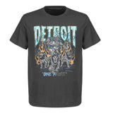Detroit 'One Pride' Graphic T-Shirt â€“ Limited Edition, Full Cotton, Comfortable & Stylish American Football Merch - Classic Sport Graphic Tees - Unisex T-shirt For Women And For Men - Football Fan Gifts