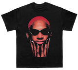 DENNIS RODMAN FACE T-SHIRT - STREETWEAR Style001