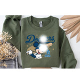 #Dodgers 1958 Baseball Shirt, Sport Sweatshirt, #Dodgers Baseball Shirt, Sweatshirt, Hoodie, Sport Lovers Gift, Christmas Gift