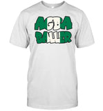 Agba Baller Wearing Agba Baller Black Shirt