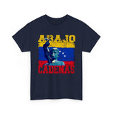 Abajo Cadenas Venezuela Shirt, Hasta el Final Shirt, Venezuela Libre Shirt, Unisex Cotton Shirt, Full Size Full Color