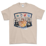 2014 NCAA Final Four T-Shirt, graphic vintage sports tees for men Style001