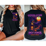 Custom Boomers Est.1958 1946-1964 Generation 2 Side Shirt, Proud Member The Generation Style001