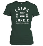 Crime University Scholar Junkie Indianapolis Sweatshirt