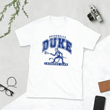 Duke Lacrosse Vintage Unisex - T-Shirt Lax Rare Retro University Team Ncaa Pll Nll League Men's Woman's Blue Devils Stylish T-Shirts, Unisex Cotton Gr