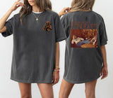 Dinosaur Hank Williams Jr. Bocephus Western Southern Retro Boho Hippie Shirt, Country Music Sh1irt Cotton Crewneck Fit Womenswear