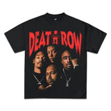 DEATH ROW GRAPHIC T-SHIRT - STREETWEAR Style001