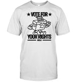 Aclu Vote For Your Rights Shirt