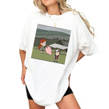 Cute dog pig funny vintage Tshirt Sweatshirt Hoodie Womenswear