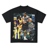 2004 KOBE BRYANT VS TRACY MCGRADY GRAPHIC T-SHIRT Style001