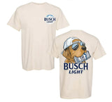 Busch Light Dog Hunting 2 Sided Unisex T-shirt, Graphic Outdoors Beer, Full Colors, For Men, For Women Style001