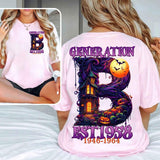 Custom Boomers Est.1958 1946-1964 Generation 2 Side Shirt, Proud Member The Generation Style001