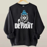 Detroit Football Sweatshirt, Detroit Football Shirt, Sunday Football, Detroit Game Day Crewneck