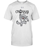 Cincinnati Bearcats Under Armour White 1990's Vault Logo Performance T-Shirt