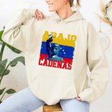 Abazo Cadenas Sweatshirt, Venezuela Unisex Hoodie, Hasta el Final Shirt, Venezuela Libre Shirt, Full Size Full Color