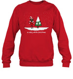 A Coby White Christmas Sweatshirt