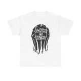 Black is Beautiful Vintage Hippie 90s Styled Graphic T-Shirt Retro Y2k Vibes Hip Hop Inspired Casual Cotton Style001