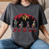 Demon Slayer team on Abbey Road Shirt, Nezuko Tshirt Swearshirt Hoodie, Main Characters Shirt, anime sweatshirt hoodie, Y2k Shirt, Gift for Anime love