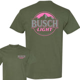 Busch Light 2 sides T-shirt, Full Color T-Shirt, Gift For Women Style001