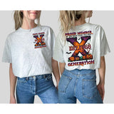 Custom Est.Year 1965-1980 GenX 2 Side Halloween Shirt, GenX T-shirt, Proud Member The Generation X Shirt Style001