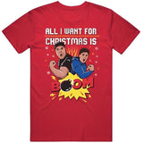 Bring The Boom Costco Guys Ri.zzler Funny Tiktok Meme Joke T Shirt, Christmas Gifts, 100% Cotton, Crew Neck, Slight Stretch, Breathable & Wear-Resista