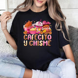 Cafecito Y Chisme Latina Iced Coffee Social Club T-Shirt Sweater Hoodie Style001