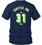 311 Seattle, Washington Aug 31st. 2024 T-Shirt