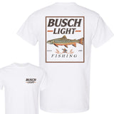 Busch Light Fishing Perch T-Shirt, Unisex T-Shirt, Full Color T-Shirt, For Men, For Women Style001