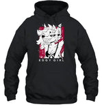 Doubledog Edgy Girl Hooded Sweatshirt