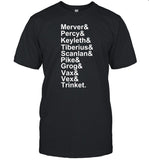 Critical Role Mercer Percy Keyleth Tiberius Scanlan Pike Grog Vax Vex Trinket Shirt, Hoodie, Sweatsh