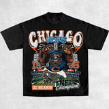 Bears Shirt, Vintage 90s Unisex Football Tees, Football T-Shirts, Sports Shirt, Game Day Tee, Football Fan Gifts