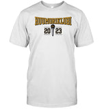 Ari Matti Wearing Huumoriklubi Est 2023 shirt