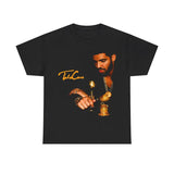 Drake Vintage Hip Hop Rap Shirt Streetwear Music Inspired Shirt For Take Care Fan Casual Classic Cotton Menswear Retro T-Shirt Top Comfy Graphic Smoot