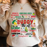 Christmas Buddy Elf Movie Sweatshirt, Elf Movie Quote Shirt, Buddy the Elf Shirt, Elf Christmas Movie Shirt