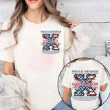 Custom Est.Year Proud Member Hose Water Gen X 2 Side T-shirt, FAFO 1965-1980 Gen X Shirt, Proud Member Generation X Shirt Style001