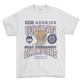 2024 University of Connecticut Tournament Champs NCAA T-Shirt, graphic vintage sports tees for men