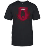 Distrolution Dark Dogs Welcome To The Den T Shirt Design Template