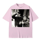 Chandler Bing Retro Friends Trendy Shirt Menswear Top