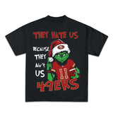 christmas 49 E.R.S Mans Woman Shirt Football Fan Gift Size S-4XL