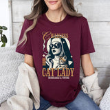 Childless Cat Lady Shirt, Cute Funny Cat Tshirt, Childless Cat Lady, President Harris Tee, Vintage Shirt Top Womenswear
