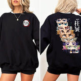 Demon Slayer Hashira team Shirt, Tanjiro Nezuko Zenitsu Inosuke Shirt,Demon Slayer t-shirt, Kimetsu no Yaiba Shirt, Anime sweatshirt hoodie, Anime lov