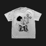 Death Note Ryuk, Shinigami, Light Yagami, Ryuk, Anime Merchandise, Japanese Anime T-Shirt Cotton Fabric Cotton Fabric