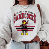 14. South Carolina Gamecocks NCAA Vintage Sweatshirt, Classic Crewneck Unisex Fan Gifts, Sports Team Apparel