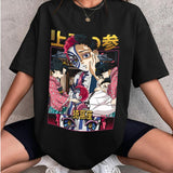 Akaza Hakuji Soyama Demon Slayer Shirt, Akaza Upper Moon 3 Demon Eyes Sweatshirt, Kimetsu No Yaiba t-shirt, anime sweatshirt hoodie