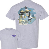 Busch Light Shirt, Duck Hunters Trendy T-Shirt, Unisex T-Shirt, Full Color T-Shirt, For Men, For Men Style001